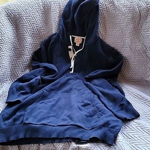 Brooks Brothers red fleece sweater